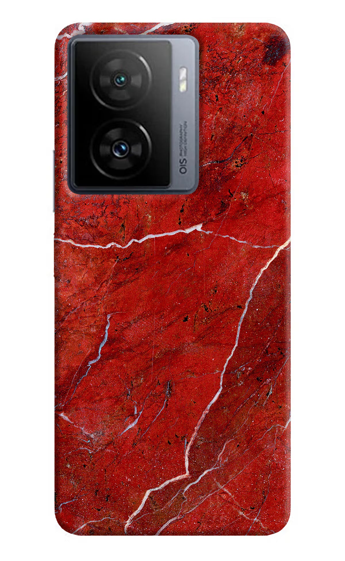Red Marble Design iQOO Z7 5G Back Cover