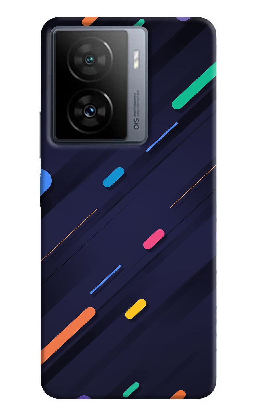 Abstract Design iQOO Z7 5G Back Cover, Hard case