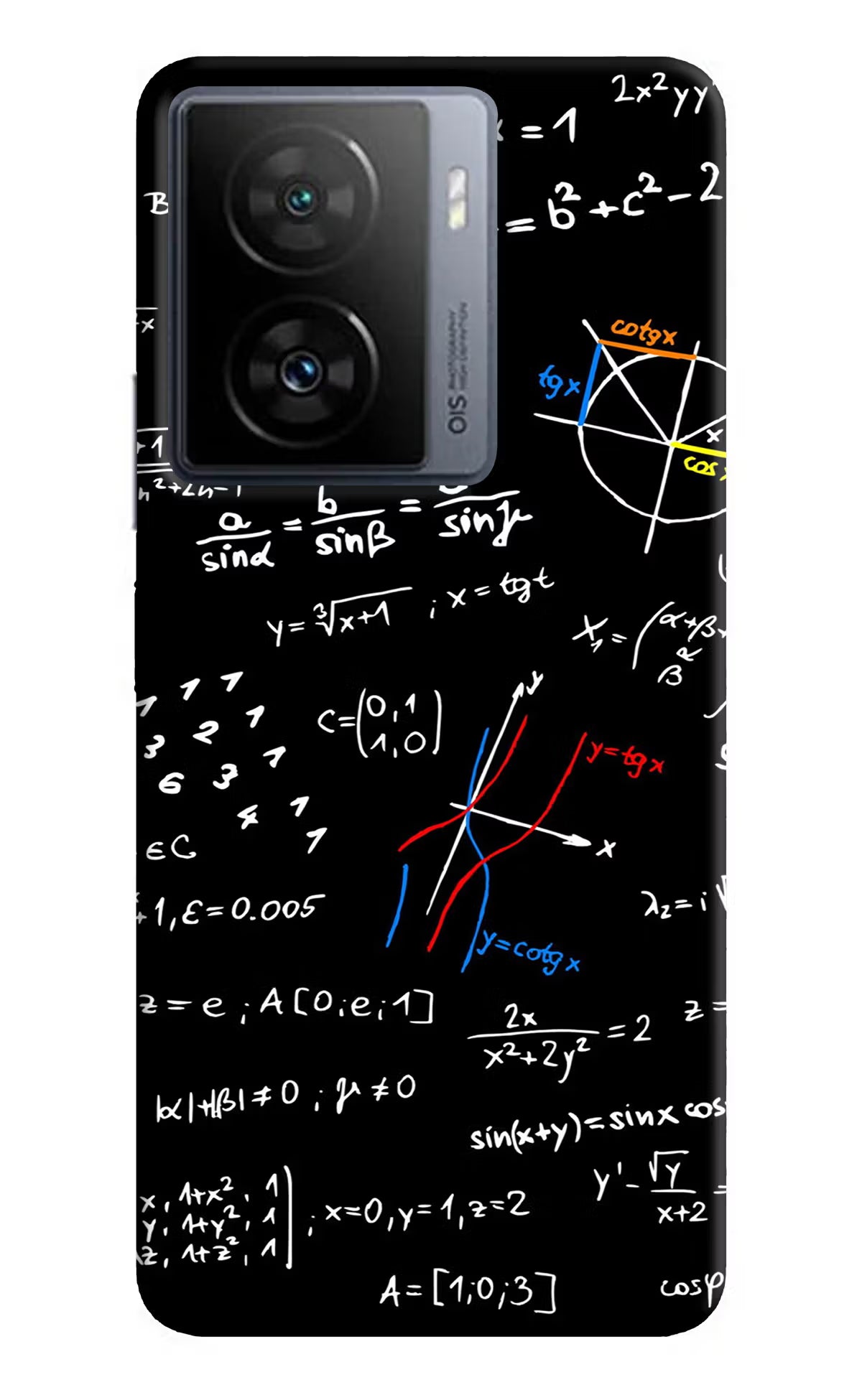 Mathematics Formula iQOO Z7 5G Back Cover