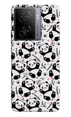 Cute Panda iQOO Z7 5G Hard Case Back Cover by Casekaro
