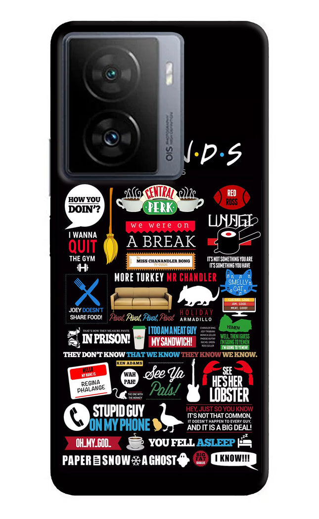 FRIENDS iQOO Z7 5G Hard Case Back Cover by Casekaro