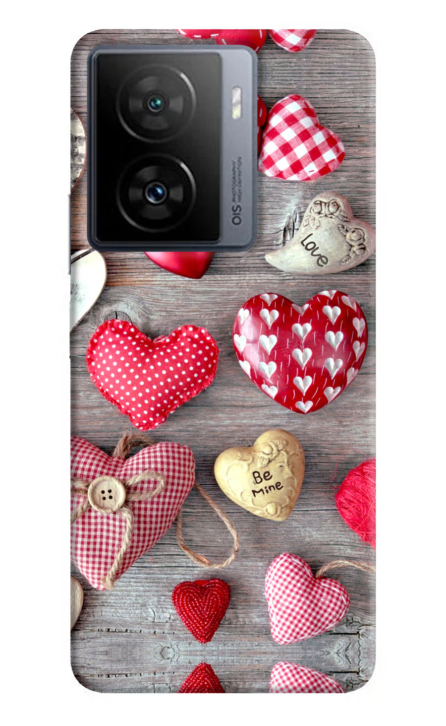 Love Wallpaper iQOO Z7 5G Back Cover, Hard case