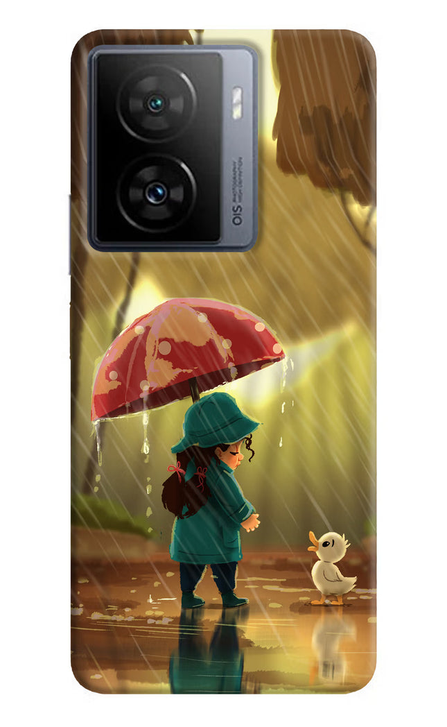 Rainy Day iQOO Z7 5G Hard Case Back Cover by Casekaro