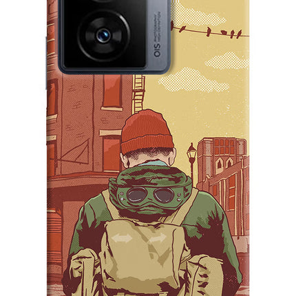 Adventurous iQOO Z7 5G Hard Case Back Cover by Casekaro