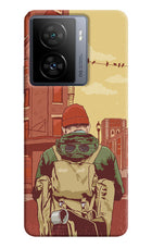 Adventurous iQOO Z7 5G Hard Case Back Cover by Casekaro