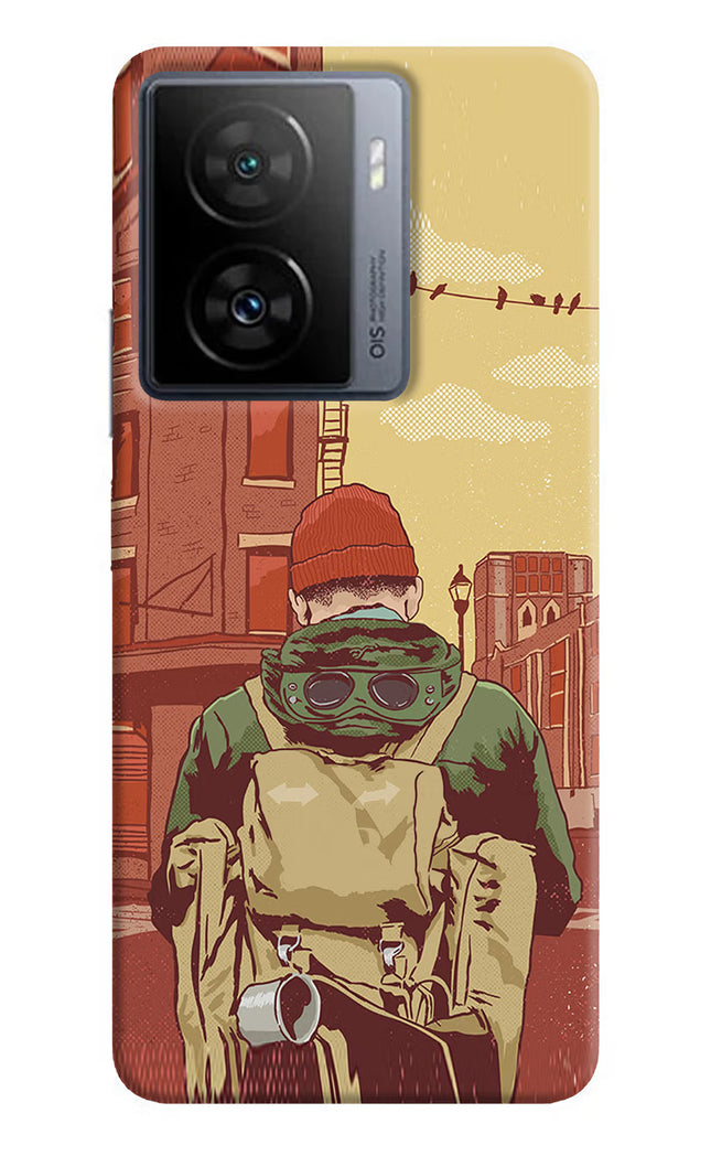 Adventurous iQOO Z7 5G Hard Case Back Cover by Casekaro