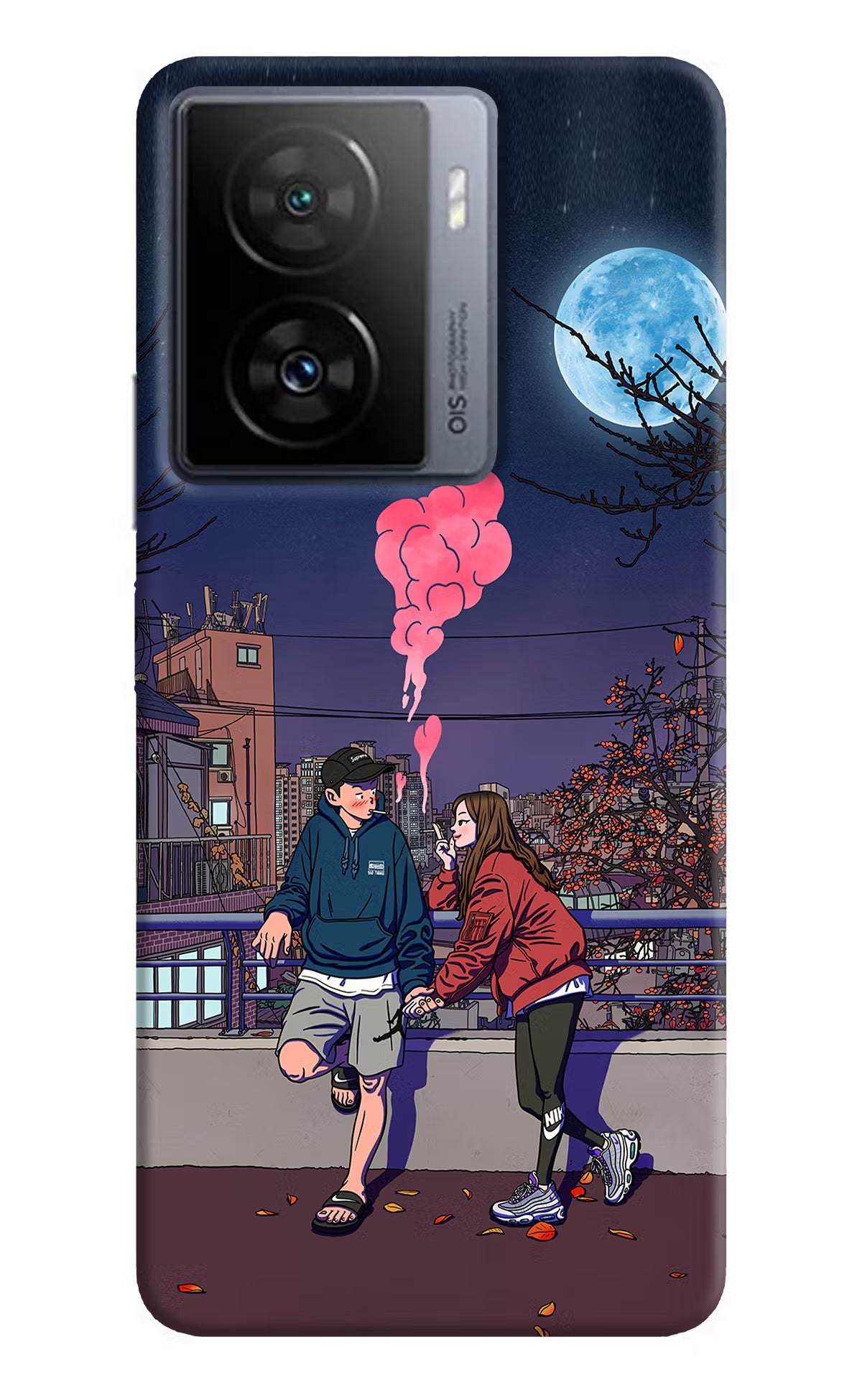Chilling Couple iQOO Z7 5G Back Cover