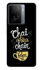 Chai Bina Chain Kaha Re iQOO Z7 5G Hard Case Back Cover by Casekaro