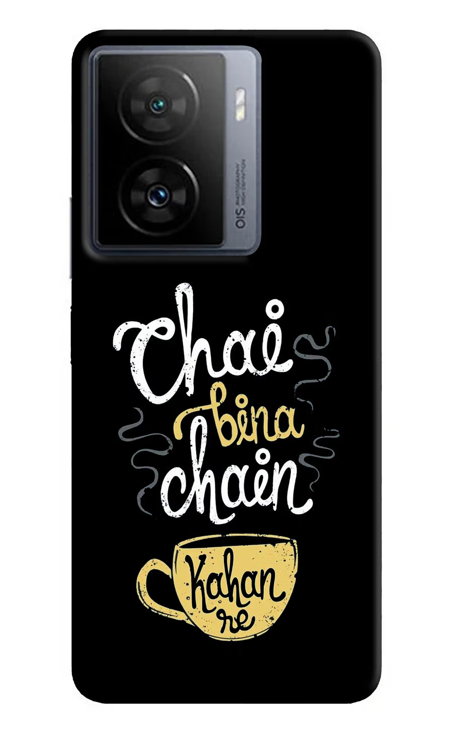 Chai Bina Chain Kaha Re iQOO Z7 5G Back Cover, Hard case
