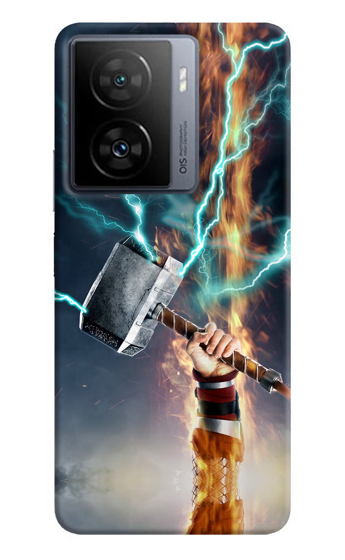 Thor Hammer Mjolnir iQOO Z7 5G Back Cover