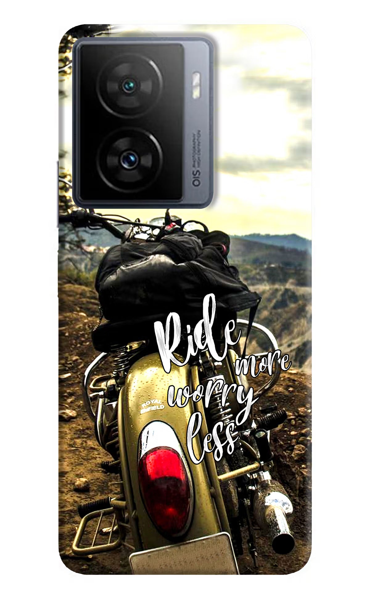 Ride More Worry Less iQOO Z7 5G Back Cover