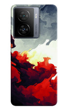 Fire Cloud iQOO Z7 5G Hard Case Back Cover by Casekaro