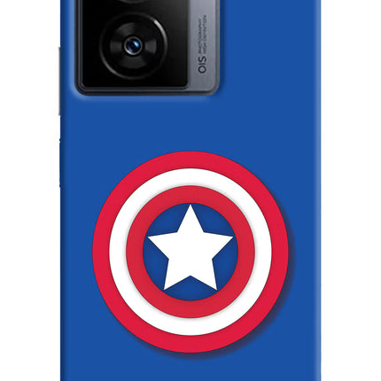 Shield iQOO Z7 5G Hard Case Back Cover by Casekaro