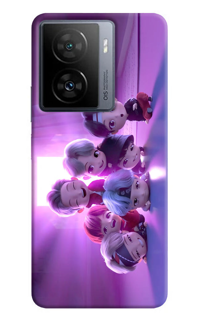 BTS Chibi iQOO Z7 5G Hard Case Back Cover by Casekaro