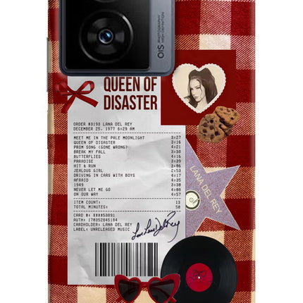 Queen of Disaster iQOO Z7 5G Hard Case Back Cover by Casekaro