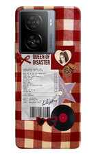 Queen of Disaster iQOO Z7 5G Hard Case Back Cover by Casekaro