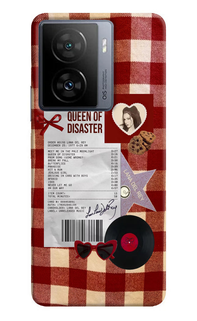 Queen of Disaster iQOO Z7 5G Hard Case Back Cover by Casekaro