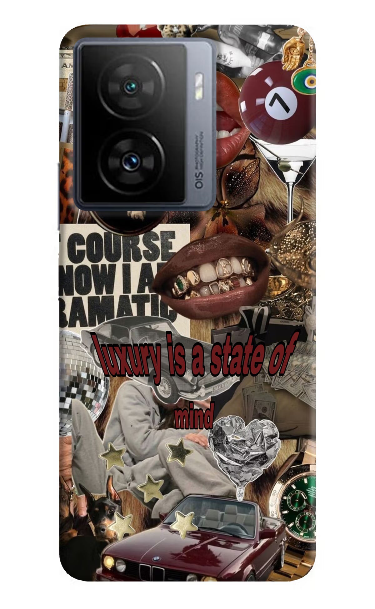 Luxury iQOO Z7 5G Back Cover