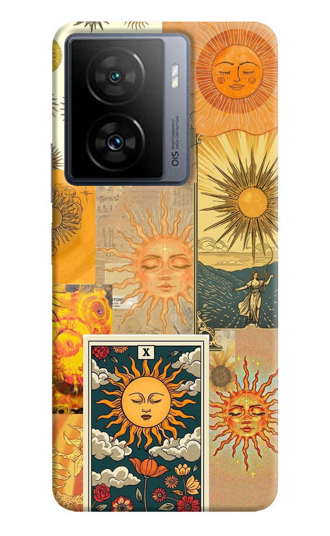 Sun iQOO Z7 5G Hard Case Back Cover by Casekaro