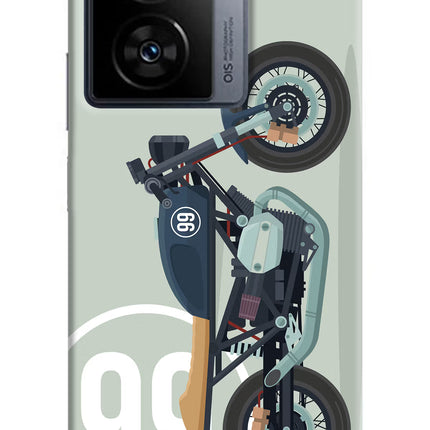 Classic Cafe Racer 99 iQOO Z7 5G Hard Case Back Cover by Casekaro
