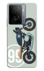 Classic Cafe Racer 99 iQOO Z7 5G Hard Case Back Cover by Casekaro