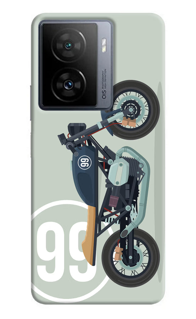 Classic Cafe Racer 99 iQOO Z7 5G Hard Case Back Cover by Casekaro