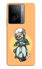 Undead Biker iQOO Z7 5G Hard Case Back Cover by Casekaro