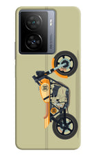 Vertical Speedster iQOO Z7 5G Hard Case Back Cover by Casekaro