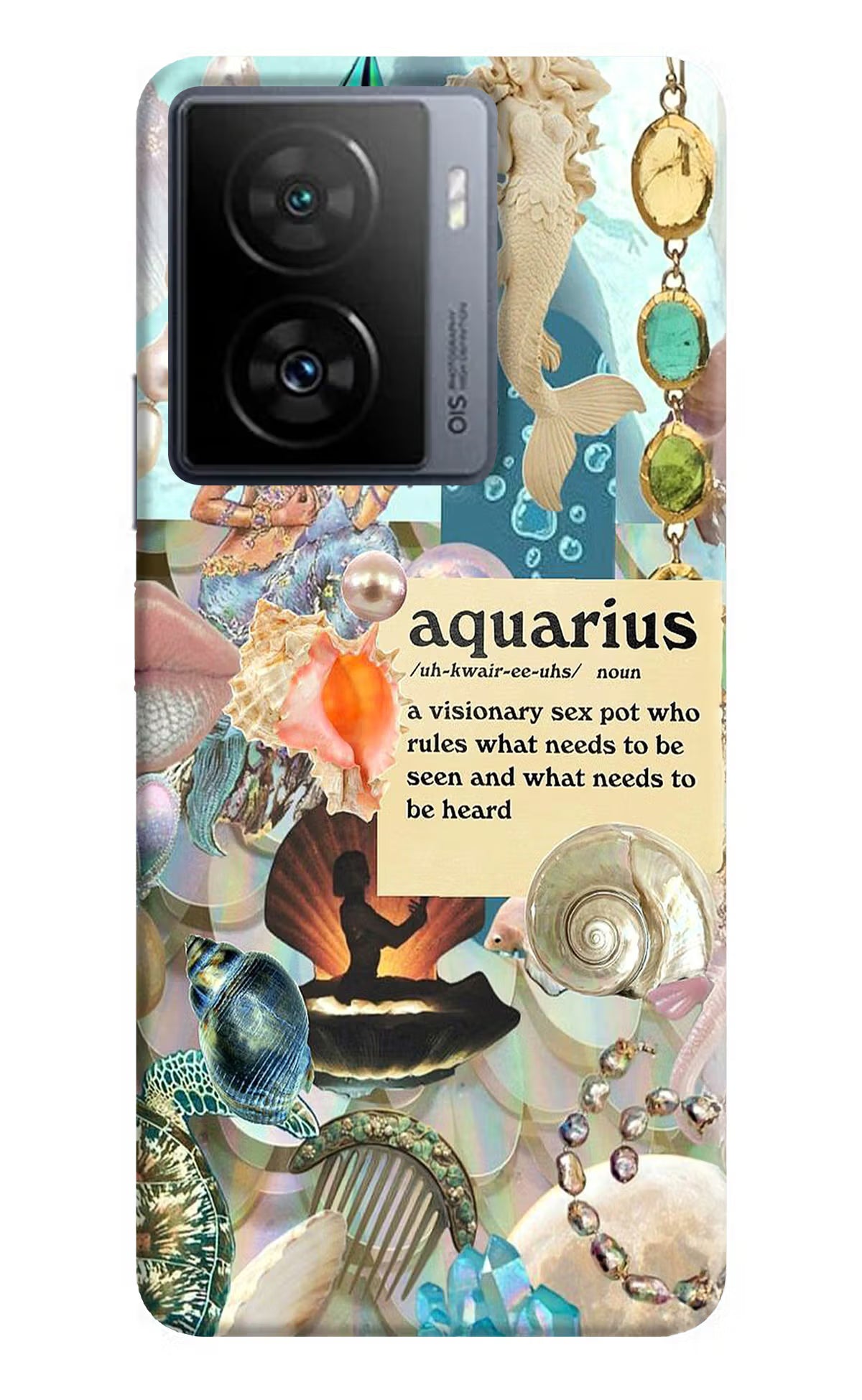 Aquarius Zodiac iQOO Z7 5G Back Cover