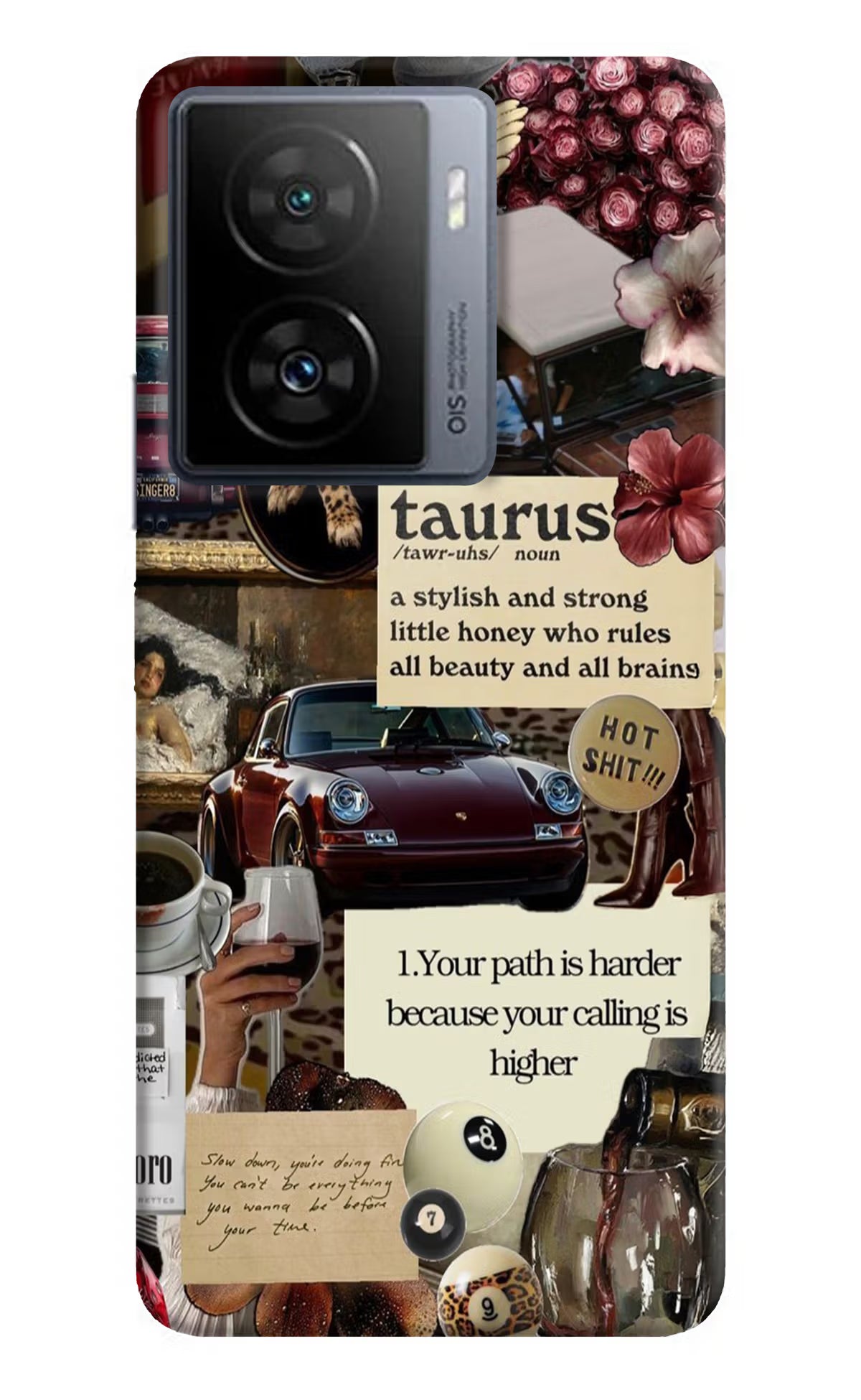 Taurus Zodiac iQOO Z7 5G Back Cover