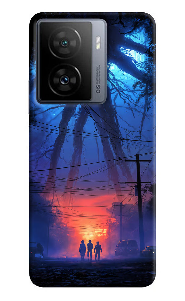 Ordinary Things Shadow iQOO Z7 5G Hard Case Back Cover by Casekaro