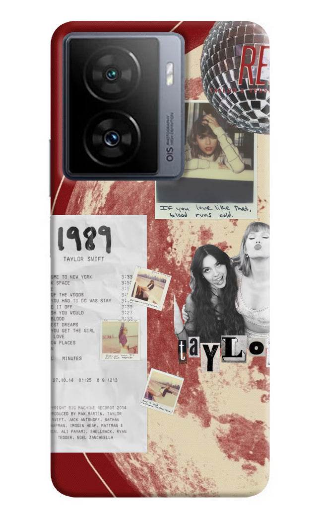 Taylor Swift iQOO Z7 5G Hard Case Back Cover by Casekaro