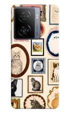 Mirror Cats iQOO Z7 5G Hard Case Back Cover by Casekaro