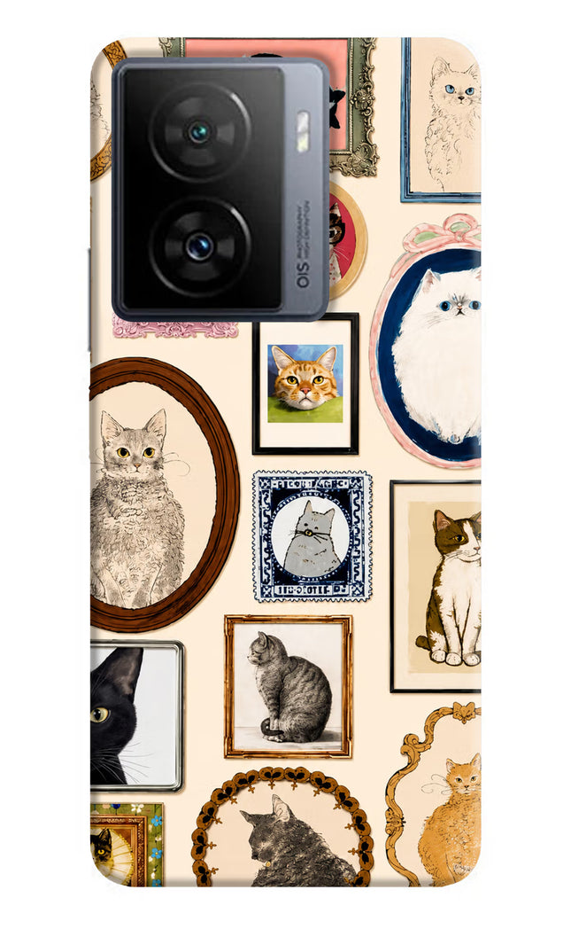 Mirror Cats iQOO Z7 5G Hard Case Back Cover by Casekaro