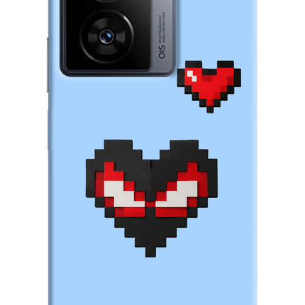 Peter Heart iQOO Z7 5G Hard Case Back Cover by Casekaro
