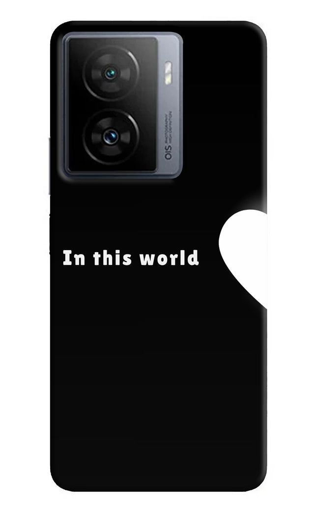 This World iQOO Z7 5G Hard Case Back Cover by Casekaro