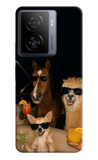 Party Squad iQOO Z7 5G Hard Case Back Cover by Casekaro