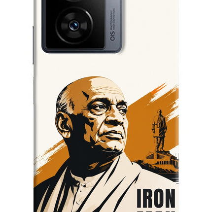 Sardar Patel Iron Will iQOO Z7 5G Back Cover