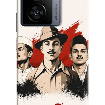 Bhagat Singh Trio iQOO Z7 5G Back Cover