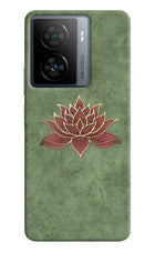 Lotus Grace iQOO Z7 5G Hard Case Back Cover by Casekaro