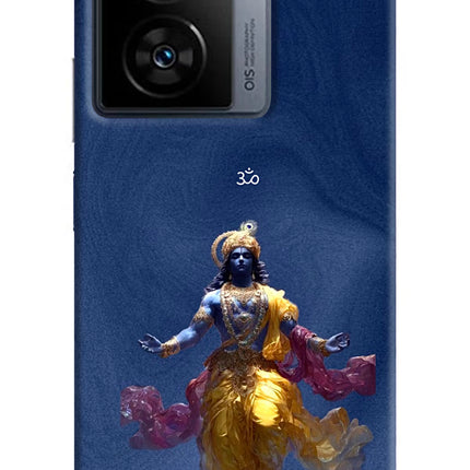 Cosmic Krishna iQOO Z7 5G Hard Case Back Cover by Casekaro