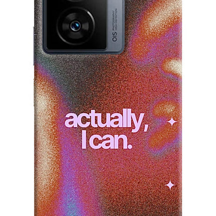 Pink Aura iQOO Z7 5G Hard Case Back Cover by Casekaro