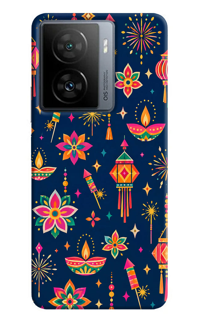 Festive Pop iQOO Z7 5G Hard Case Back Cover by Casekaro