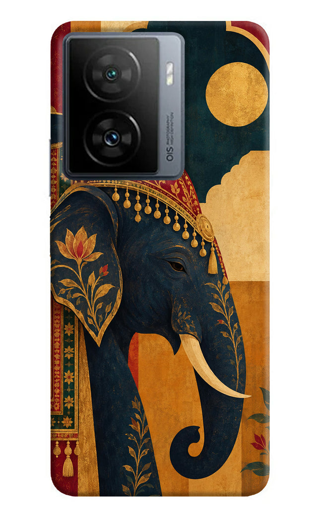 Royal Elephant iQOO Z7 5G Hard Case Back Cover by Casekaro