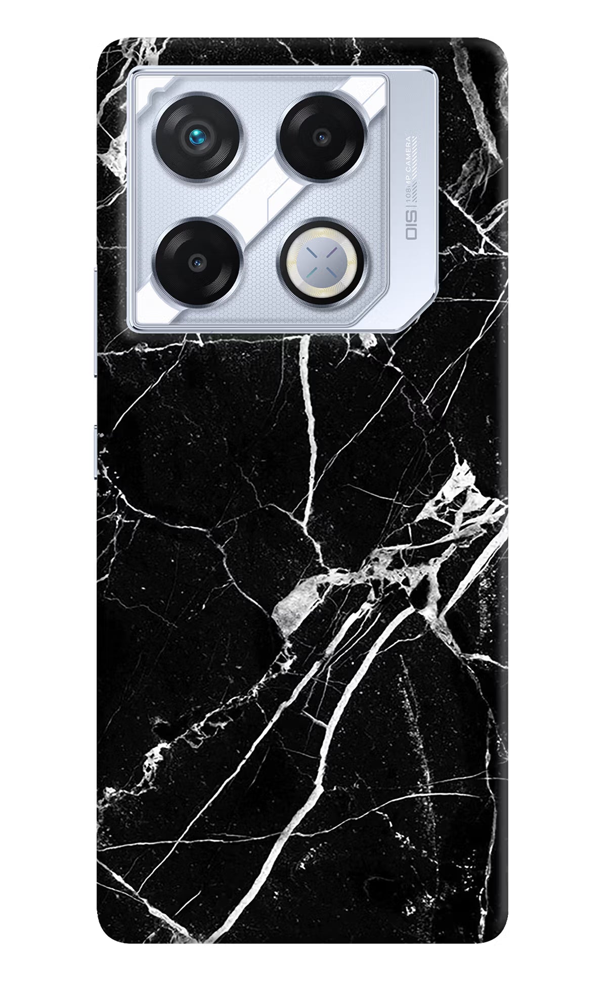 Black Marble Pattern Infinix GT 20 Pro Back Cover