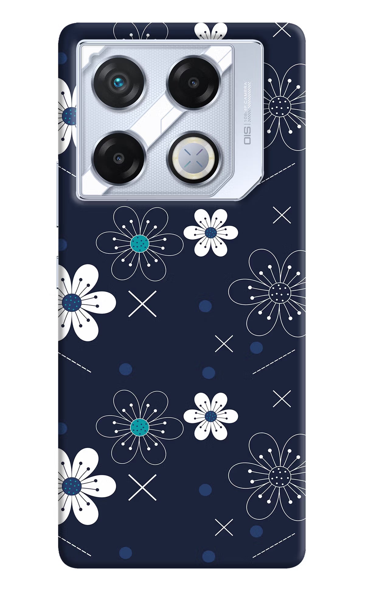 Flowers Infinix GT 20 Pro Back Cover