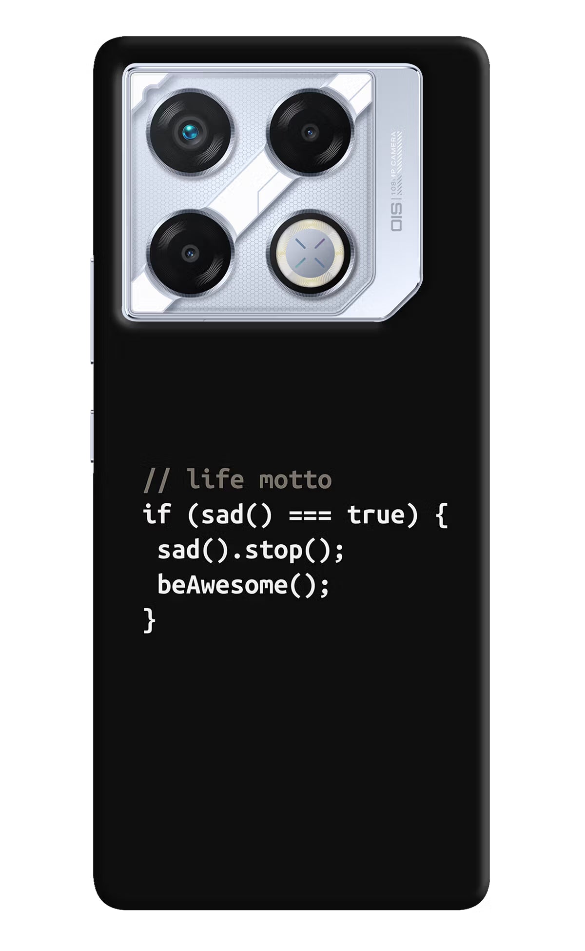 Life Motto Code Infinix GT 20 Pro Back Cover