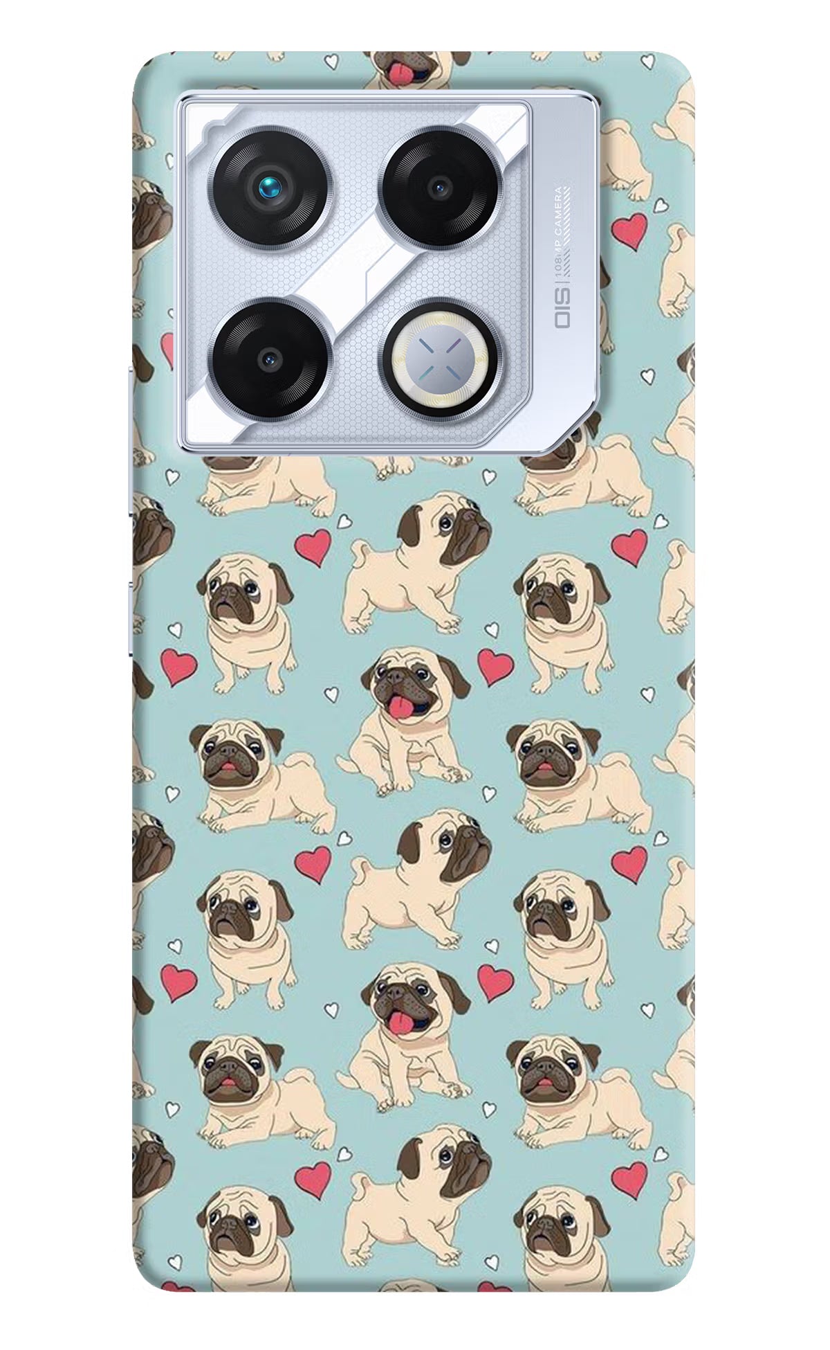 Pug Dog Infinix GT 20 Pro Back Cover