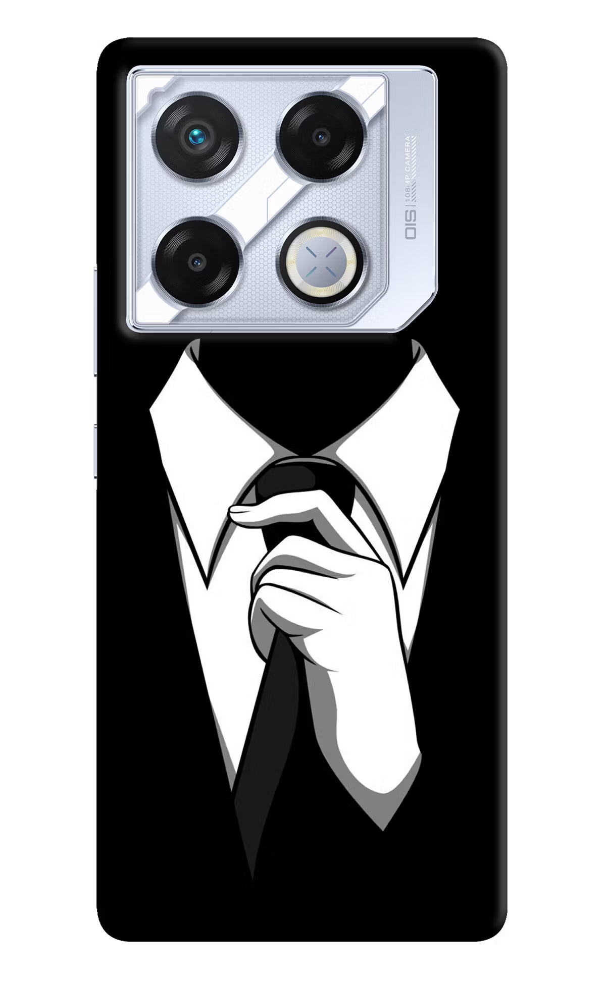 Black Tie Infinix GT 20 Pro Back Cover