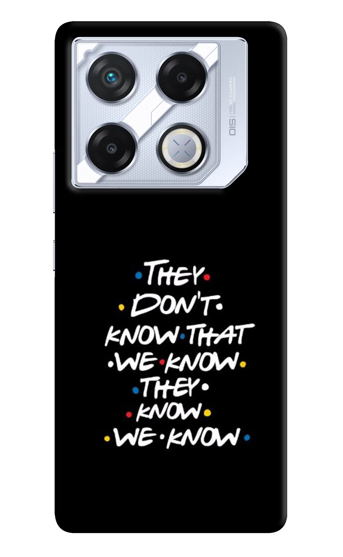 FRIENDS Dialogue Infinix GT 20 Pro Back Cover